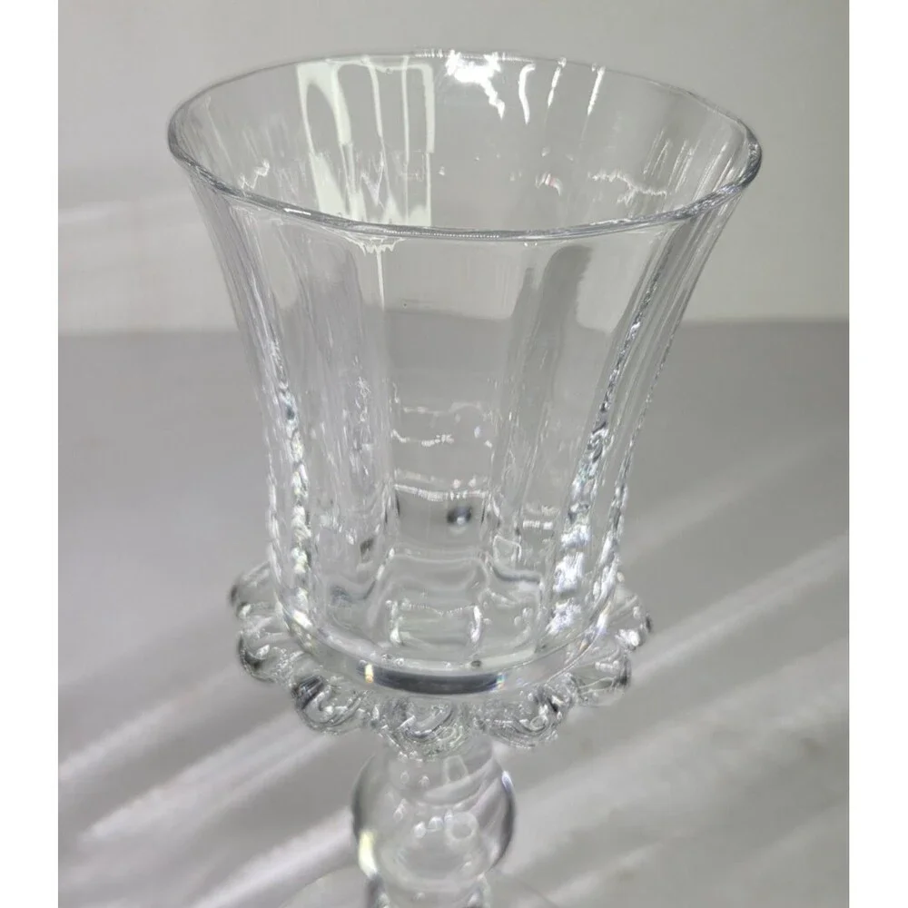 Pair of Southern Living Emerson Juice Iced Tea Glasses Set 2 Water Wine Goblets
